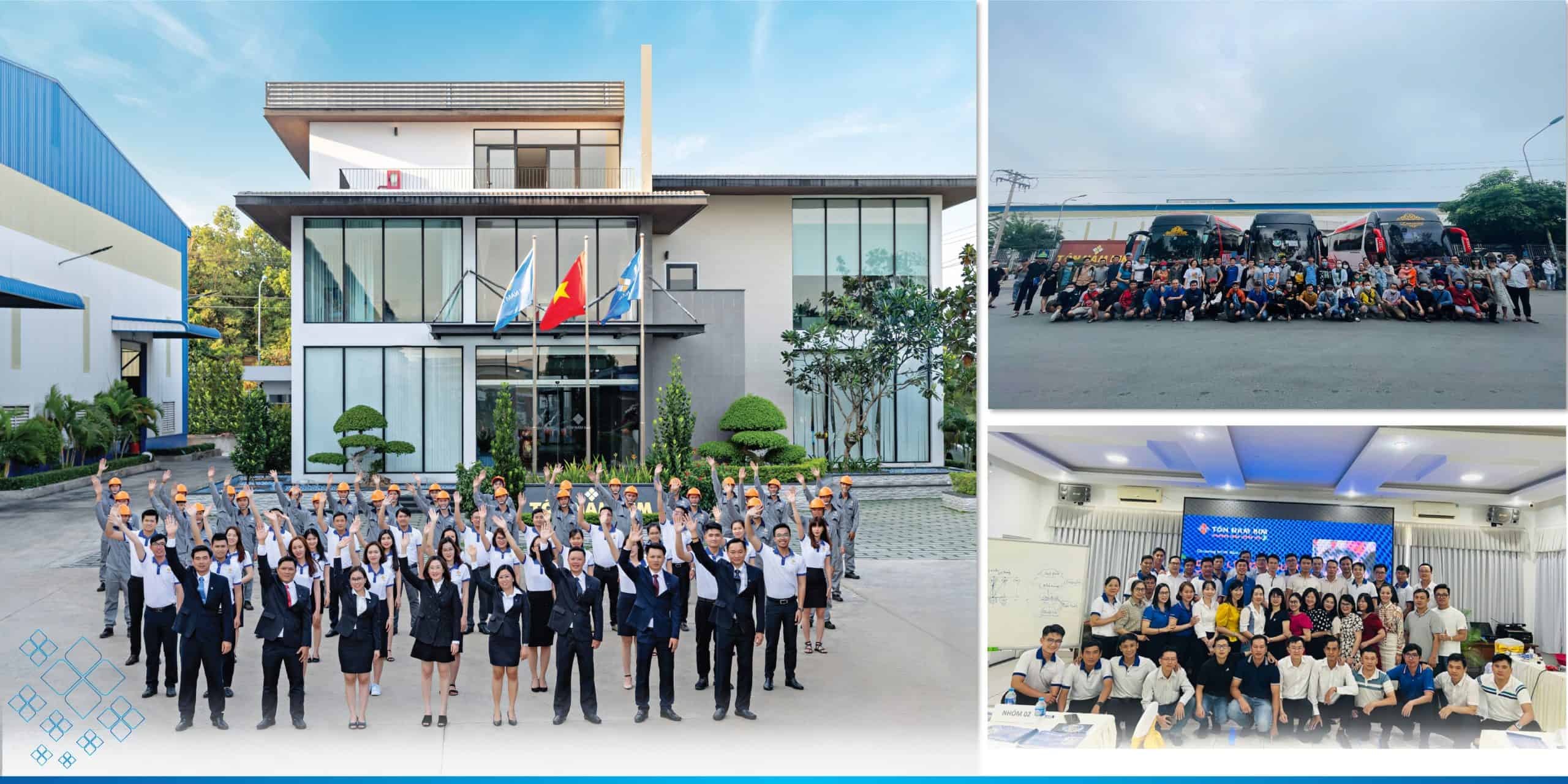 Tôn Nam Kim đạt Top 4 Nhà tuyển dụng hàng đầu trong lĩnh vực Thép – Kim Khí – Kim Loại do Báo Đầu tư phối hợp với Viet Research thực hiện. 1 TON NAM KIM scaled
