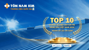 TON NAM KIM – TOP 10 VIETNAM VALUE CREATORS 2024 IN THE BUILDING MATERIALS INDUSTRY 11 Artboard 3@3x
