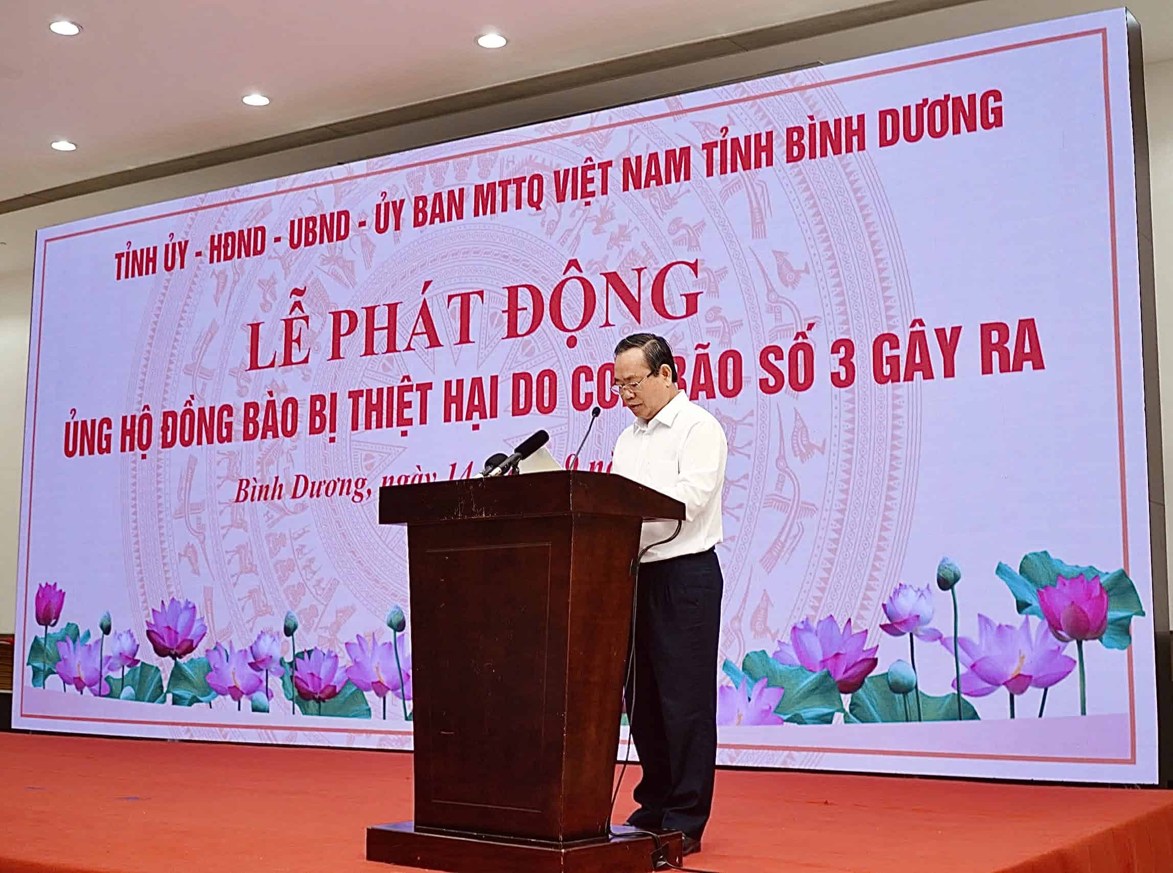 NAM KIM STEEL STAFF CONTRIBUTE VND 500 MILLION TO SUPPORT NORTHERN COMMUNITIES 2 Launch Ceremony to Support Northern Communities Affected by Typhoon Yagi