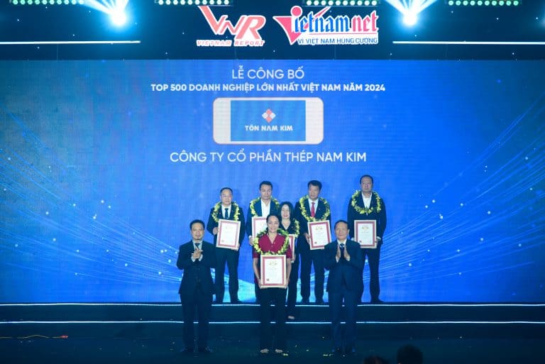 Tôn Nam Kim là doanh nghiệp sản xuất tôn thép hàng đầu tại Việt Nam