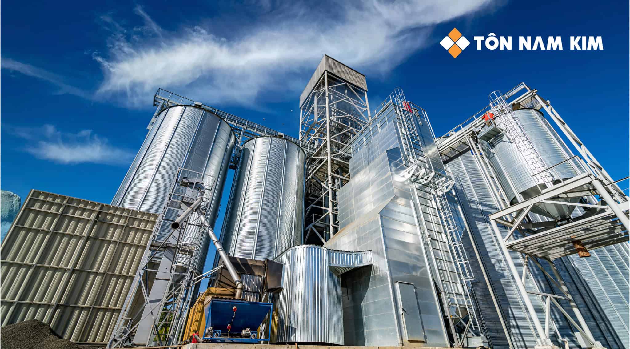 Zinmag® – Giải pháp tôn làm silo chứa bền vững cho ngành nông nghiệp hiện đại 3 Cấu tạo cơ bản của silo chứa