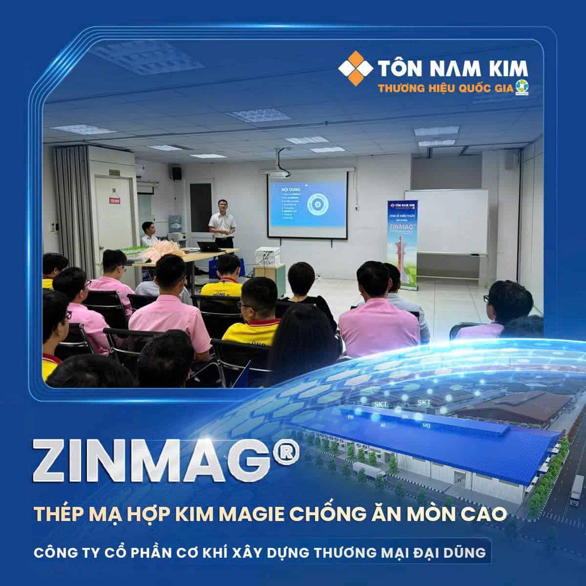 Tôn Nam Kim - Dấu ấn Hội nghị chia sẻ kiến thức cùng Khách hàng 11 Cong Ty Co Phan Co Khi Xay Dung Thuong Mai Dai Dung